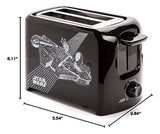Tostadora De 2 Rebanadas Star Wars Lsw-21cn, Negra 120V