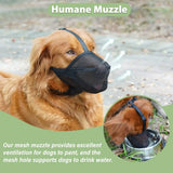 Bozal para Perros Mayerzon Soft Mesh | Bozal Transpirable Ajustable Antimordidas y Antiescavado