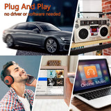 Adaptador Cassette Bluetooth Arsvita para Auto Blanco
