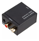 Convertidor De Audio Digital Óptico/coaxial A Análogo Rca
