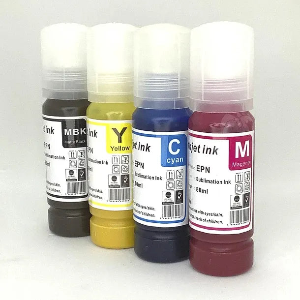 Tinta Sublimacion Premium, Pack Adaptador Para Epson