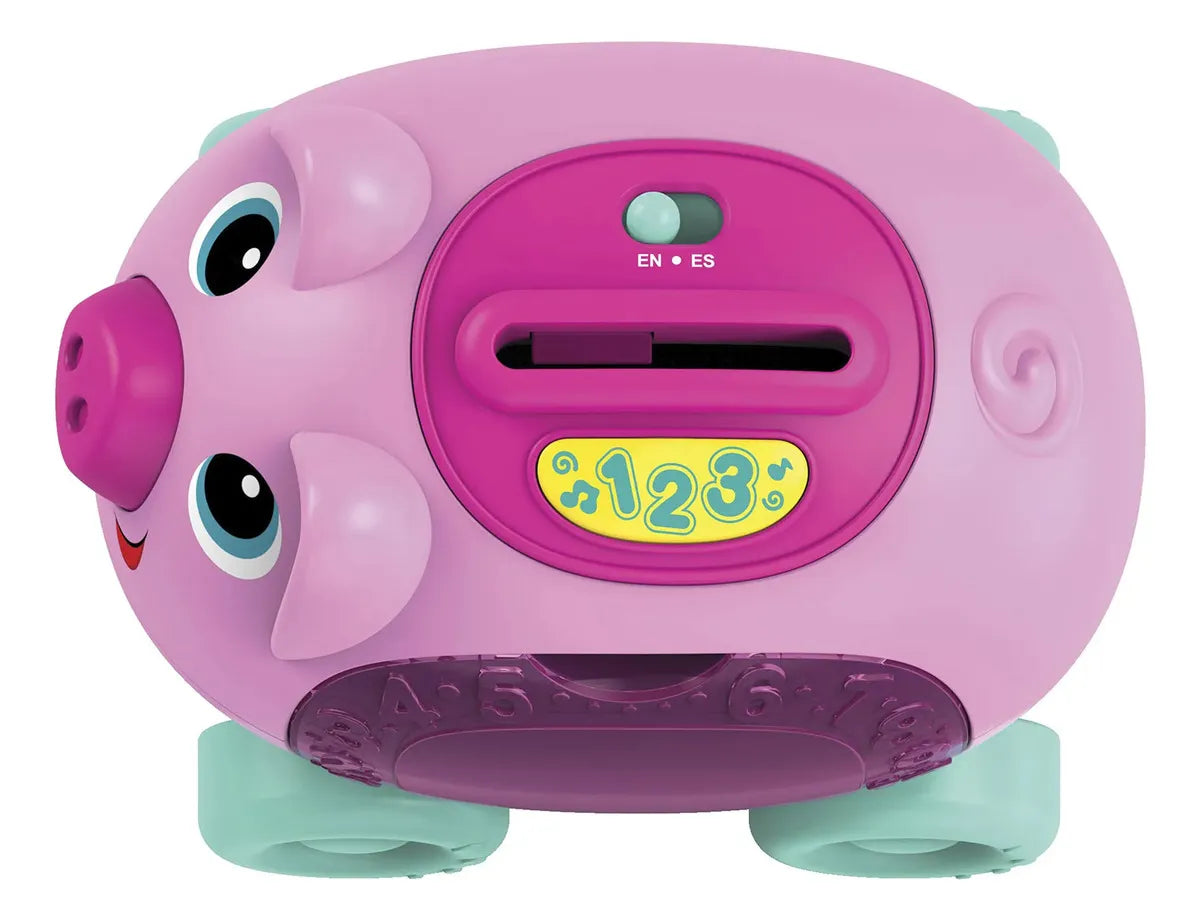 Cerdito Cuenta y Arrastra Winfun Rosa – Juguete Interactivo para Bebés