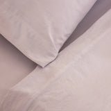 Sábanas 2 Plazas Arredo Extra Suaves Lisas Lila