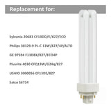 Bombilla Fluorescente Compacta Satzol Plc-18w 2700k De 4 Pin