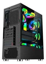 Gabinete Kronos Ice Drilling, Atx, Vidrio, 4 Coolers Rgb