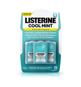 Listerine PocketPaks Cool Mint – Tiras Refrescantes para el Aliento 72 Unidades