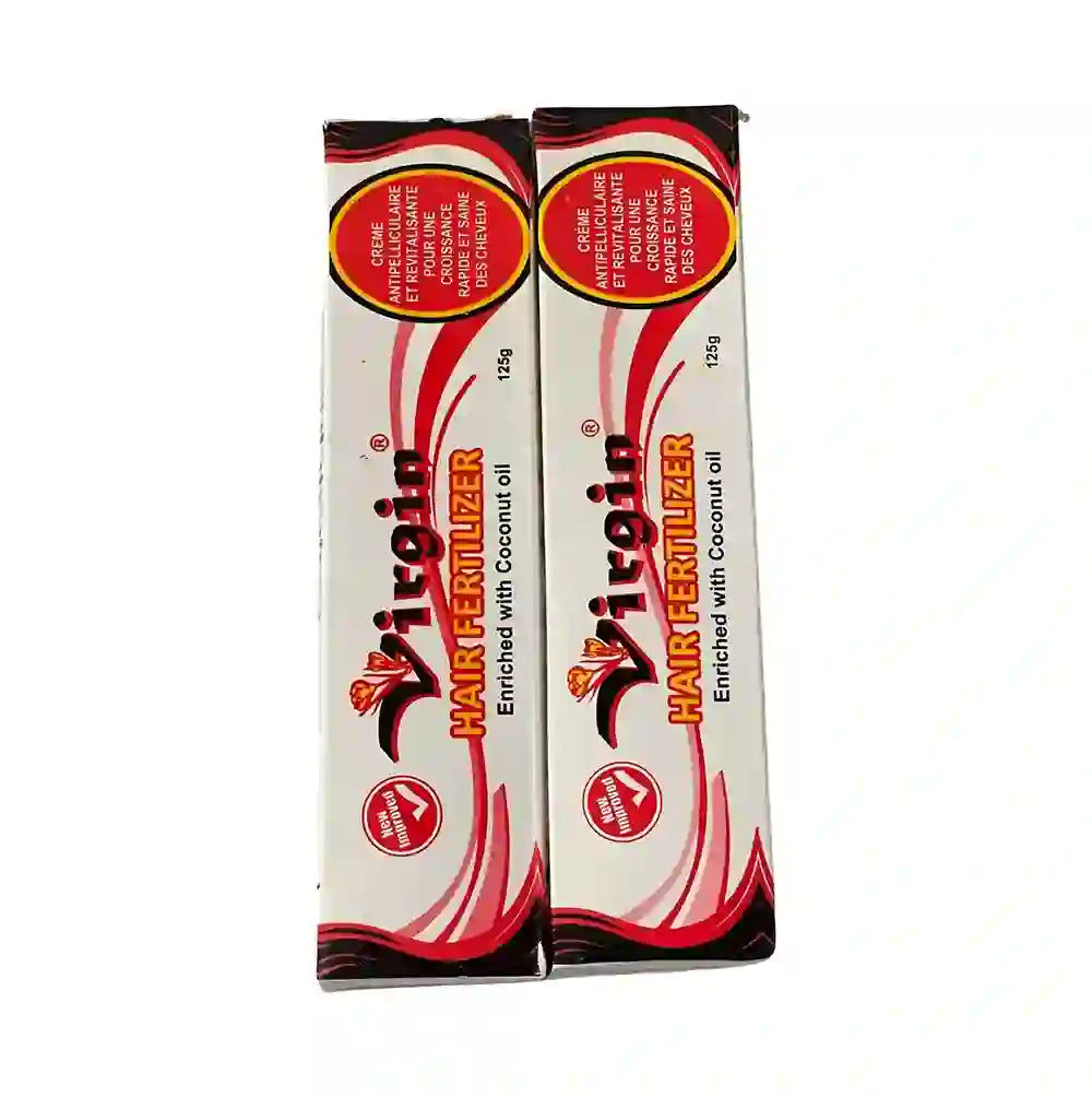 Pack 2 Virgin Hair Fertilizer Crema Acondicionadora para Cabello 125g
