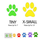 Pawz Botas Impermeables para Perros Tiny Negro