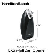 Abrelatas Eléctrico Hamilton Beach Con Apagado Automático 110V