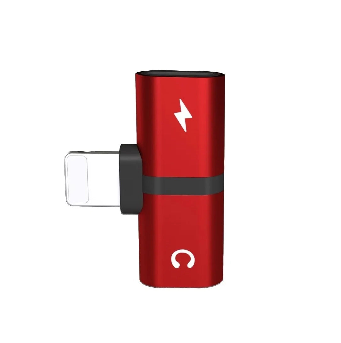 Adaptador Splitter De Carga Y Audio Para iPhone 11/x/8/7/6/5