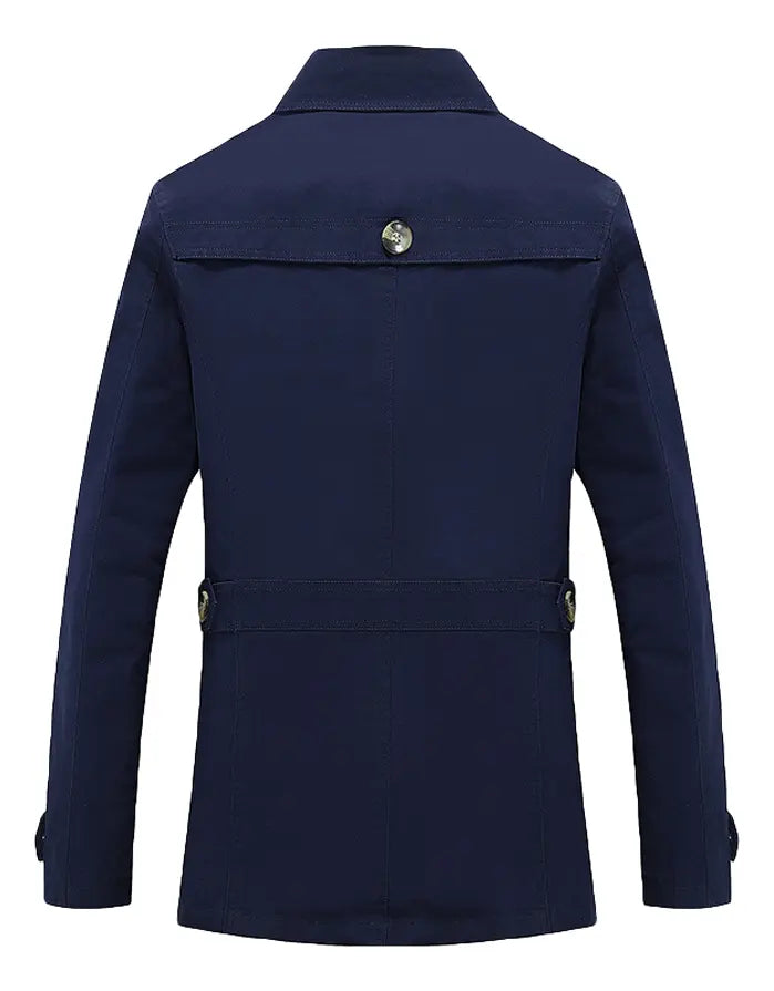 Abrigo Trench Hombre Slim Fit | Otoño Invierno