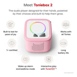 Toniebox 2 Starter Set Cloud Pink con Playtime Puppy – Reproductor de Audio Infantil