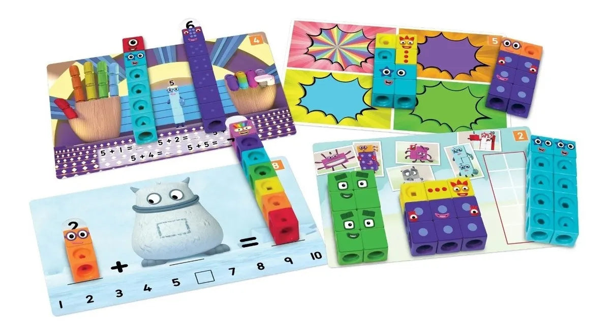 Mathlink Numberblocks Cubos De Matemáticas Educativos 198 Piezas