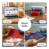 Cricut Joy 2 Ultimate Bundle Coral 2012210 – Máquina de Corte + EasyPress Mini LT