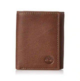 Timberland Cartera Trifold de Cuero Genuino con Bloqueo RFID