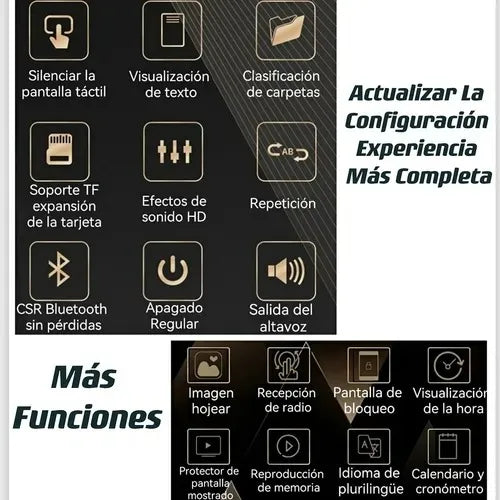 1.8 Pulgadas Touch Bluetooth Mp3 Mp4 Reproductor