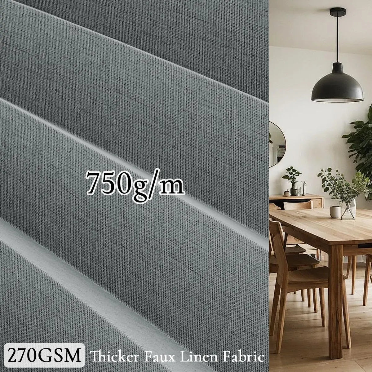 Cortinas Hmyi con aspecto plisado magnético, 100 % opacas, 150 x 20 cm (ancho x largo)