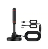 Antena TV Digital Terrestre Interior HD 4K USB Amplificada Aspor