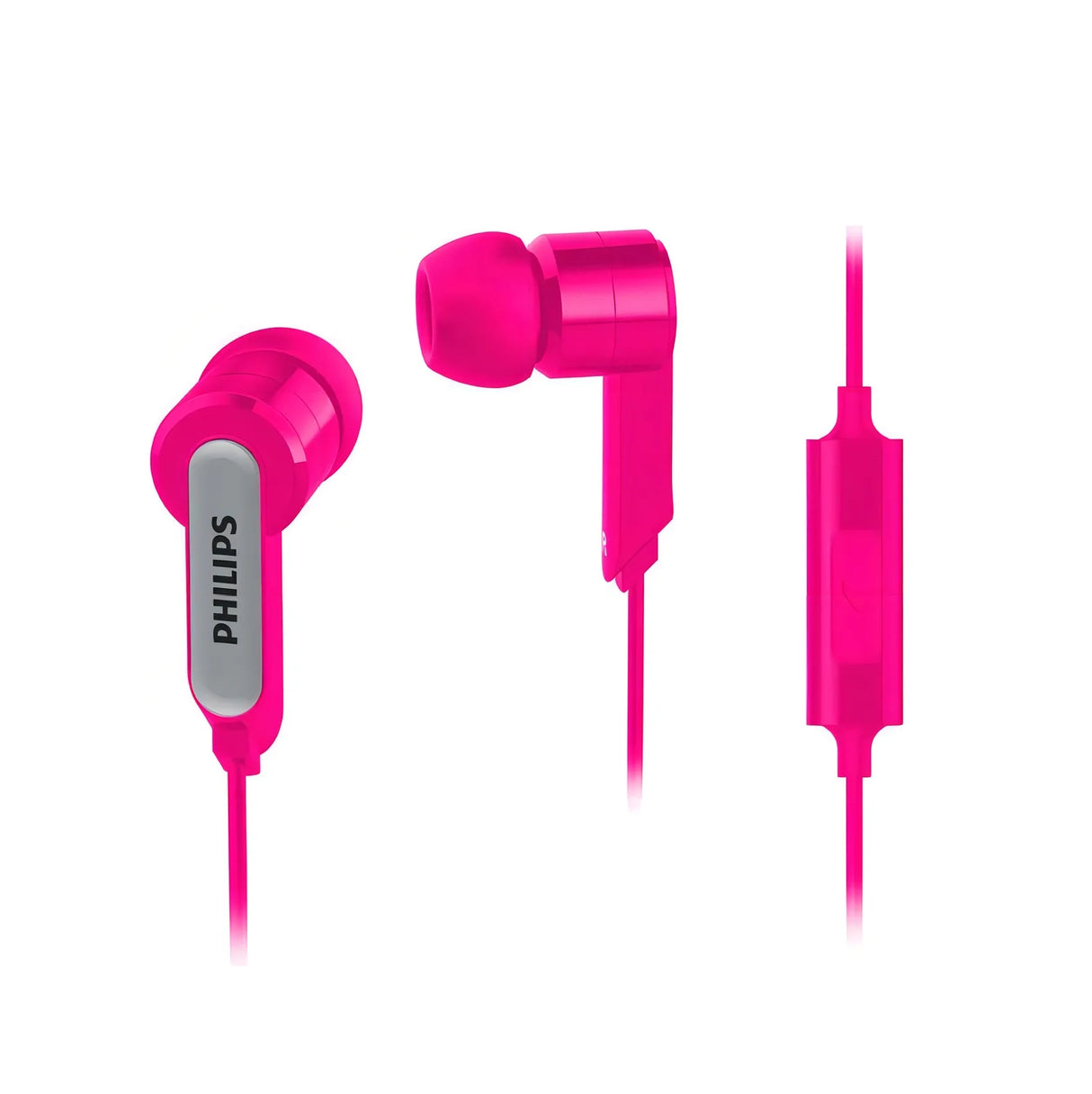 Audífonos Philips Plata/rosado