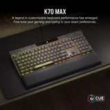 Teclado Gaming Corsair K70 Max Rgb Magnético-mecánico