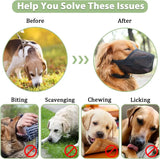 Bozal para Perros Mayerzon Soft Mesh | Bozal Transpirable Ajustable Antimordidas y Antiescavado