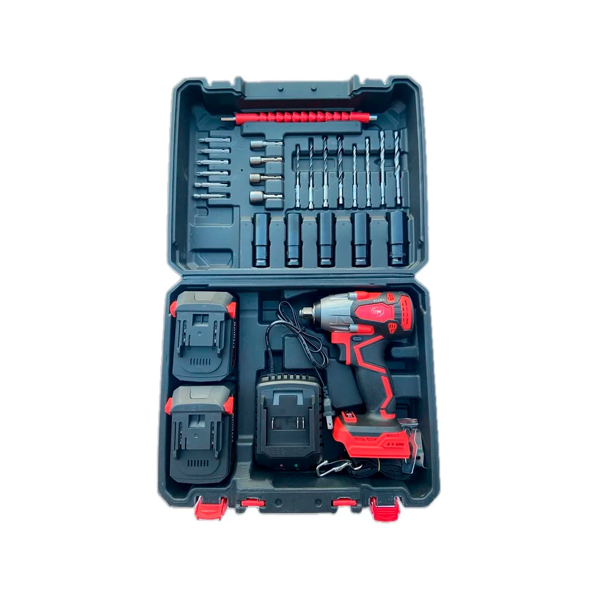 Pistola Taladro Llave De Impacto ½ Inalambrica 128 Voltios Teeno