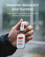 Base de Operaciones Key Fob Eufy E10 | Control Remoto para Armado y Desarmado de Sistema de Seguridad