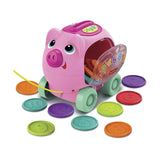 Cerdito Cuenta y Arrastra Winfun Rosa – Juguete Interactivo para Bebés