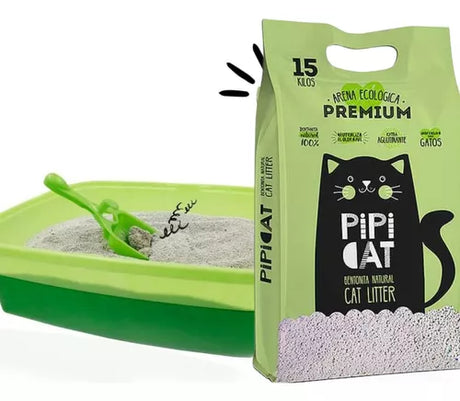 15 Kg Pipicat Arena Sanitaria Extraglutinante Gato Cocopets