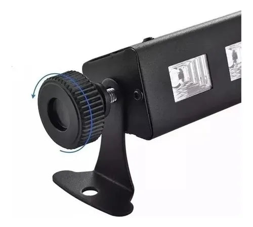 Barra Led Ultravioleta 9x3w Luz Led Fiesta