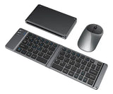 Teclado Y Mouse Inalámbrico Plegable, 2.4 Ghz Mini Teclado