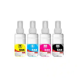 Pack 4 Tintas Compatibles Epson EcoTank T544 | 280 ml | L1110, L3110, L3150 y Más