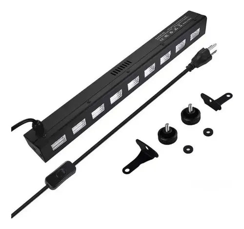 Barra Led Ultravioleta 9x3w Luz Led Fiesta