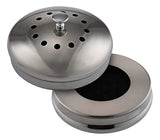 Basurero Con Filtros De Olor De Acero Inoxidable - Norplat Plateado