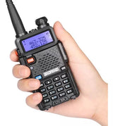 Walkie-talkie Baofeng Walkie-talkie UV5R de 2 radios y frecuencia 25|12.5KHz - negro