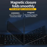 Teclado Y Mouse Inalámbrico Plegable, 2.4 Ghz Mini Teclado