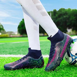 Zapatos de futbol AG suela de goma para hombre y Mujeres