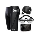 Conjunto De Traje De Baño Para Adultos 6 En 1 Para Hombres