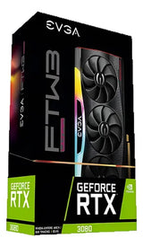 Tarjeta de Video EVGA GeForce RTX 3080 FTW3 Ultra Gaming, 10GB GDDR6X, Tecnología iCX3, Led ARGB