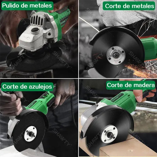 Esmeriladora Angular Inalámbrica Sin Carbones C/2 Baterías 20v 4.0ah