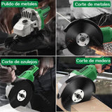 Esmeriladora Angular Inalámbrica Sin Carbones C/2 Baterías 20v 4.0ah