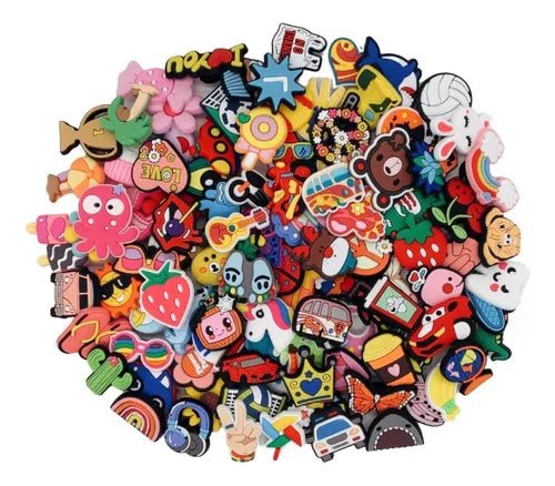 100 Al Azar Adornos Sandalias Decoración Accesorios