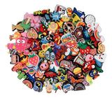 100 Al Azar Adornos Sandalias Decoración Accesorios