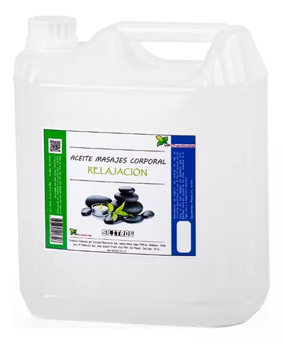 Aceite De Masajes Relajacion - Bidon 5 Litros