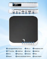 Mini Reproductor DVD HDMI Compacto Full HD Blanco