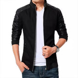 Chaqueta Hombre Drill Eco Cuero Forrada Casual Ropa