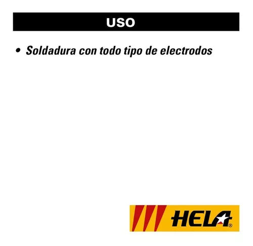 Porta Electrodo Hela 300 A Para Máquina De Soldar