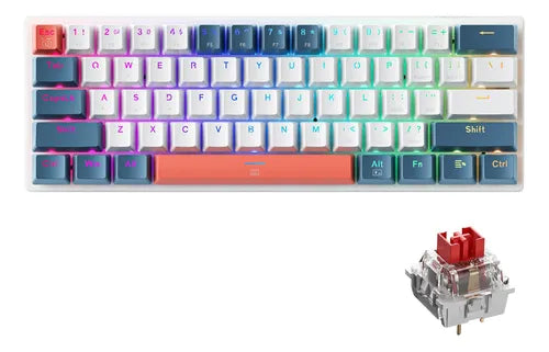 Teclado Mecánico Gamer Machenike K500 Spanish Rgb Pc