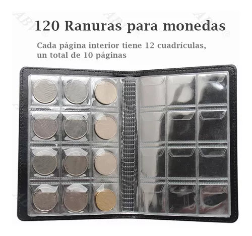 Libro De Colección De 120 Monedas Conmemorativas