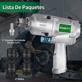 300nm Llave De Impacto Pistola Neumática 3/4'' Shawty